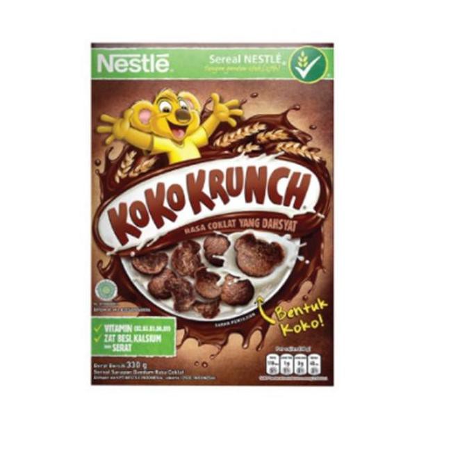 

[KODE 54] Nestlé KOKO KRUNCH Cereal Box 330g FREE Koko Krunch Combo Pack (20gr+12gr) TERMURAH..!!