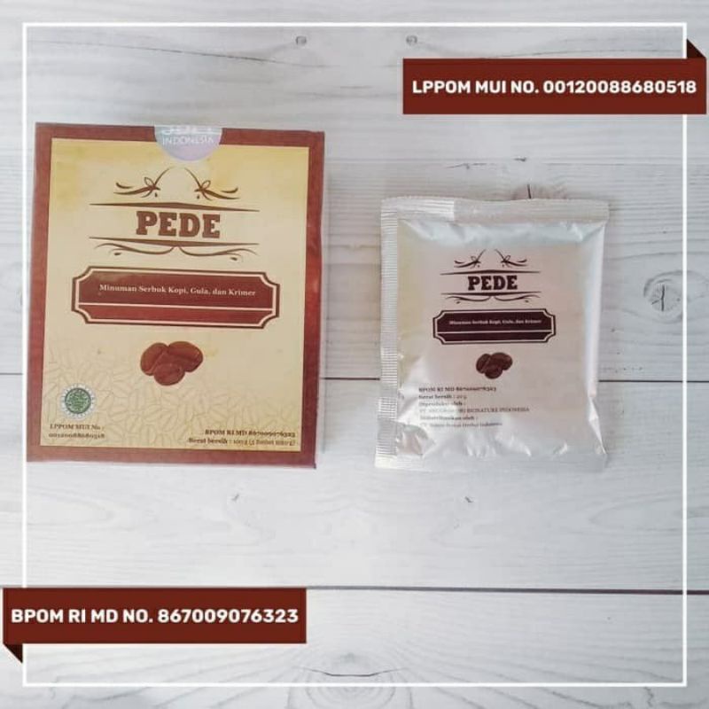 

KOPI PEDE / COFFEE STAMINA PRIA DENPASAR BALI ISI 5 SACHET