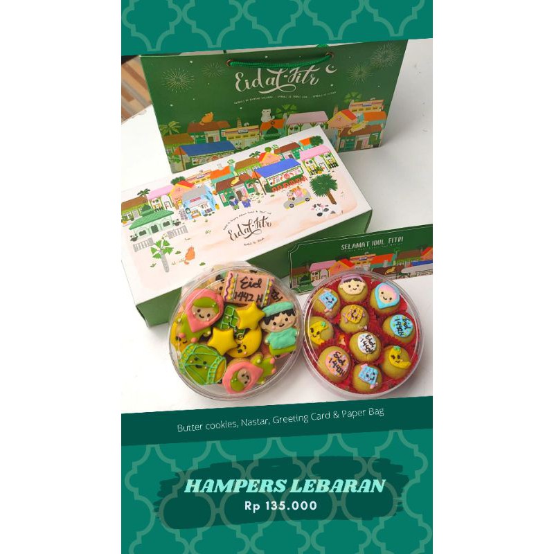 

Hampers Lebaran Butter Cookies dan Nastar