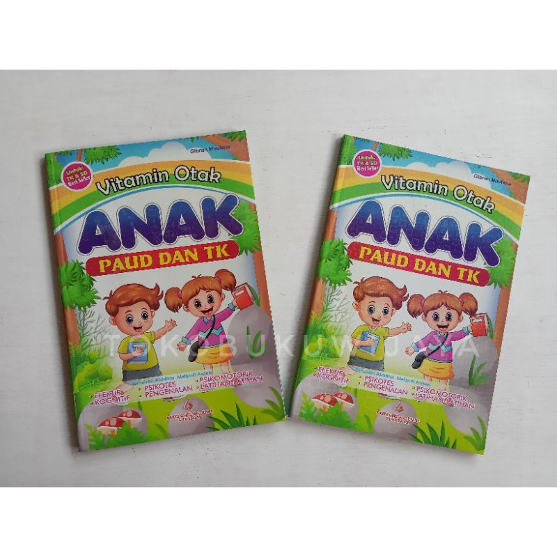 Buku Vitamin Otak Anak Paud TK
