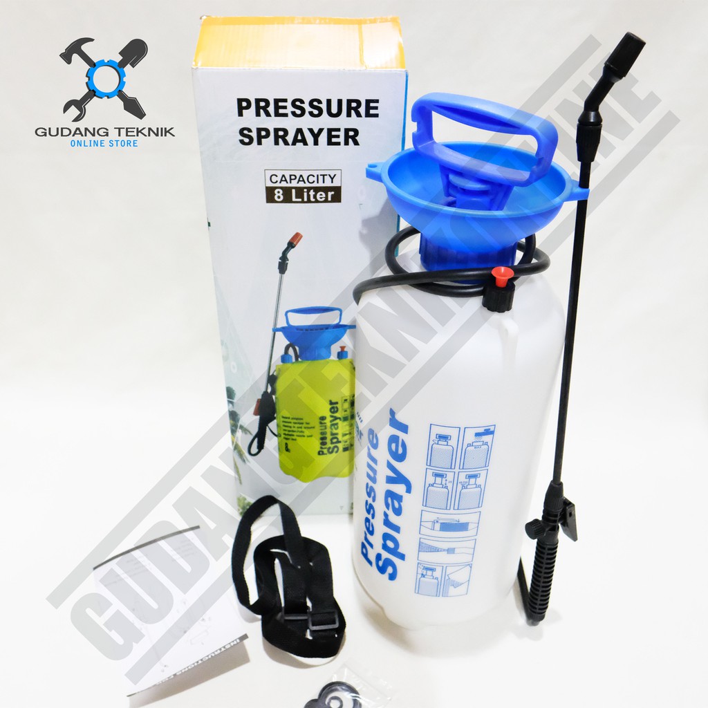 Mollar Semprotan Hama Manual 8L / Pressure Sprayer Desinfektan 8Liter