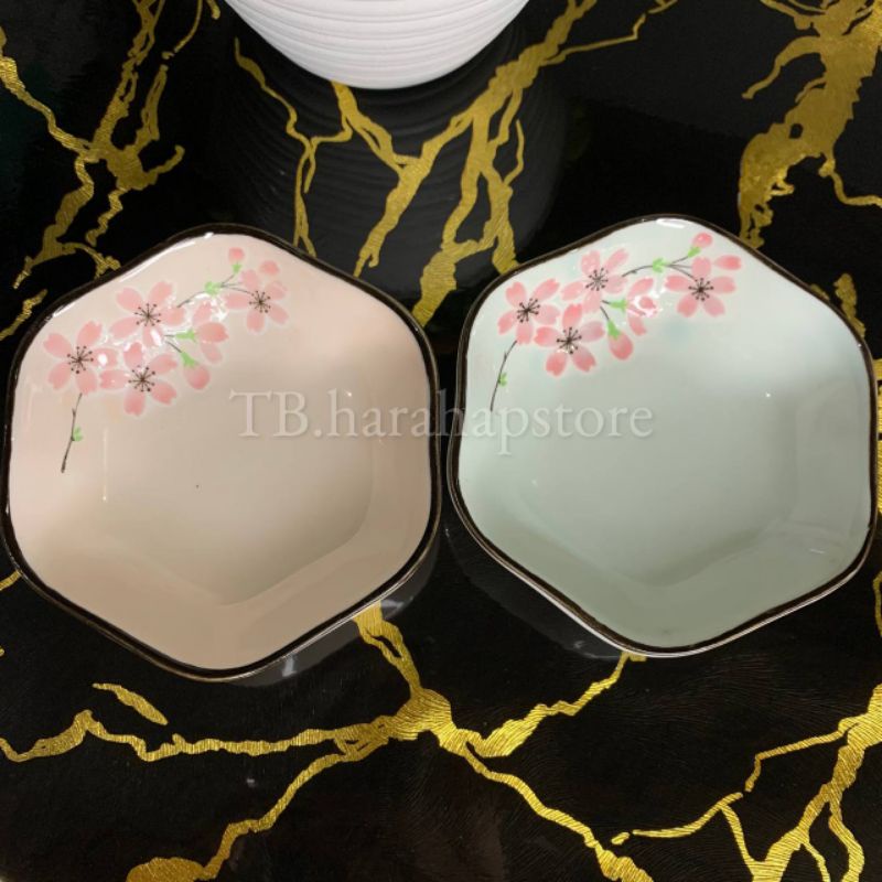 PIRING SAMBAL CANTIK JEPANG ST MORITZ PREMIUM/PIRING KECIL LUCU/TEMPAT SAMBAL