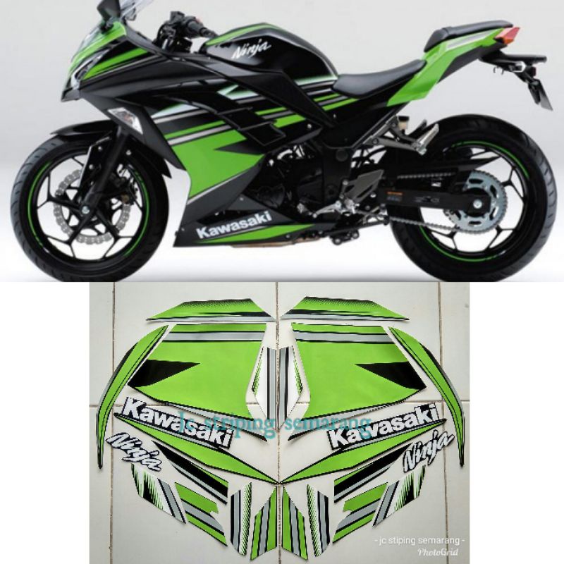 striping ninja 250 fi se abs KRT