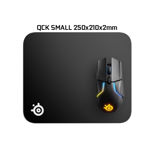 Mousepad SteelSeries QcK Original | Size Small / Medium / Large | Mouse  Pad Gaming