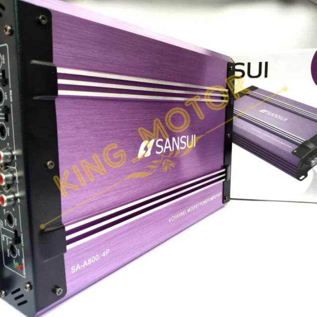 Power Amp 4Ch Sansui SA-A800.4P