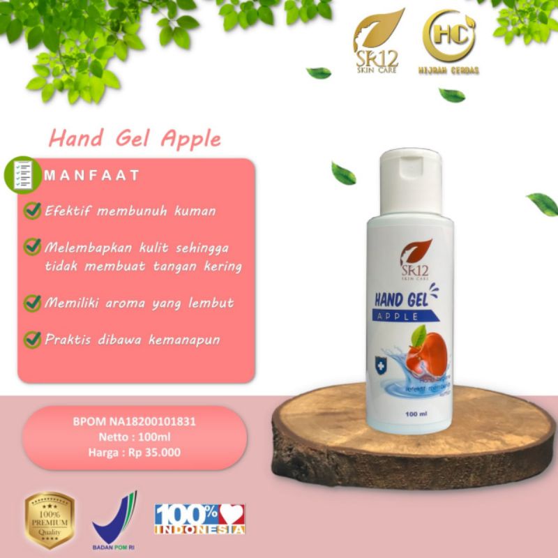 

SR12 HAND GEL APPLE