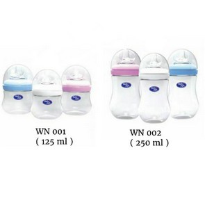 [COD] Botol Susu Bayi Baby Safe WN001 / WN002 Wide Neck Bottle Botol 125ml / 250ml