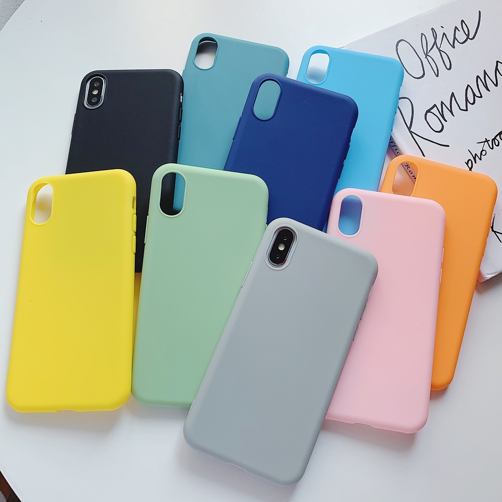 Xiaomi POCO M3  POCO X3 NOTE 10 PRO CC9 PRO A3 CC9E  6X A2 Silicon Case Polos Casing Candy