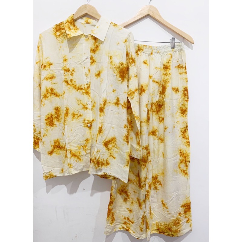 setelan tie dye/one set tie dye jumbo