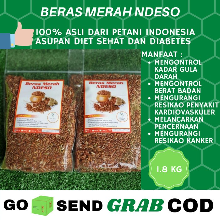 

Asupan Diet Sehat Dan Diabetes Beras Merah Ndeso Pulen 1.800 Gram