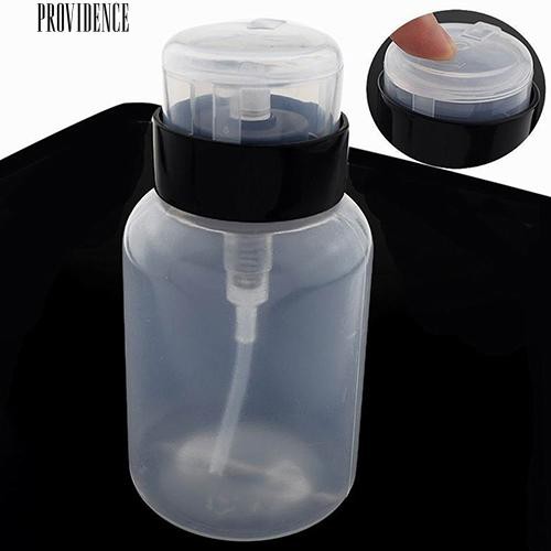 UV Gel Polish Remover Cleaner Acetone Water Storage Botol Kosong Perlengkapan Nail Art