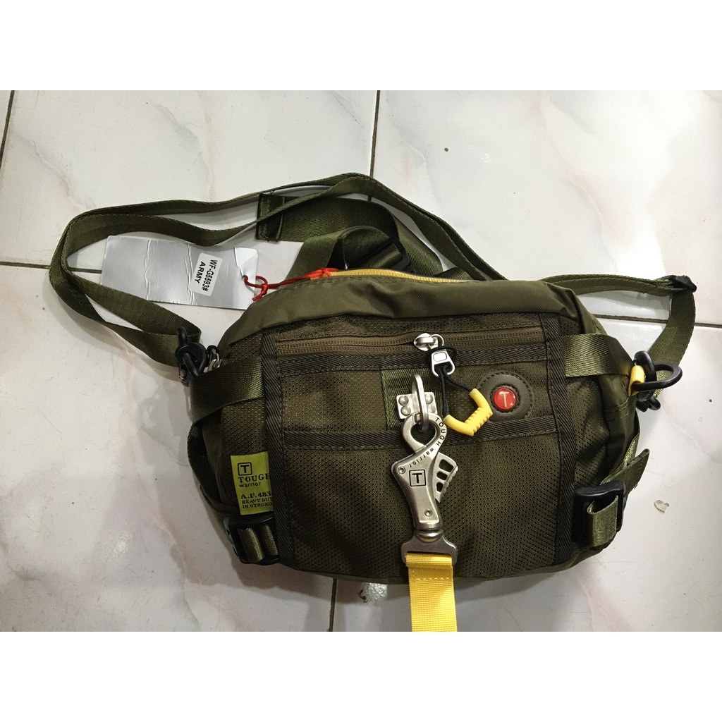 TAS TOUGH ORIGINAL Army 5593  Selempang  Army 5593 PREMIUM WATERPROFING (ANTI AIR)