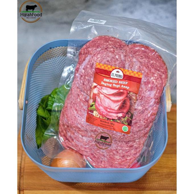 

Smoked Beef Ham Sliced Round / Daging Sapi Asap Bulat (Qty. 500 gr)