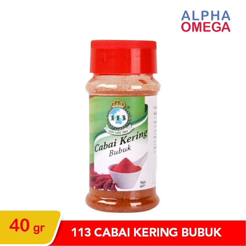 

CABAI KERING BUBUK / DRIED CHILI POWDER DJELITA 113 40GR - BUMBU DAPUR