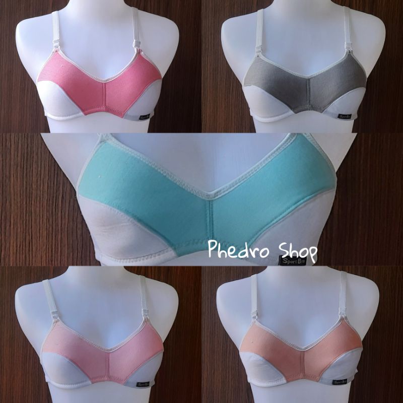 ( 1 Pcs ) Sport Bra Remaja/ Sport Bra Kombinasi/RE07