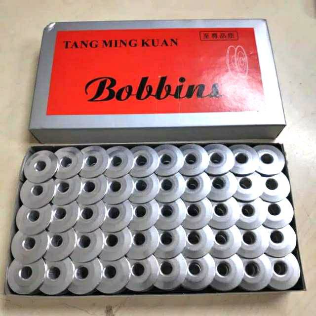 Bobbins - Spool - Spol - Spul Alumunium Mesin Jahit High Speed