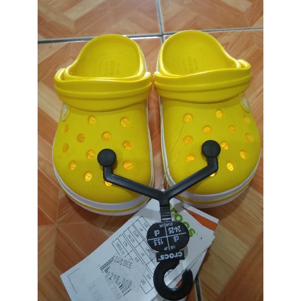 sandal Crocs Crocband clog k yellow