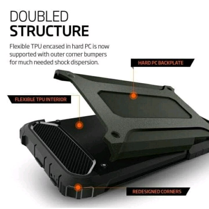 Ada Harga Ada Kualitas Case Casing Spigen Iron Robot Samsung J1 2016 J120 Hardcase