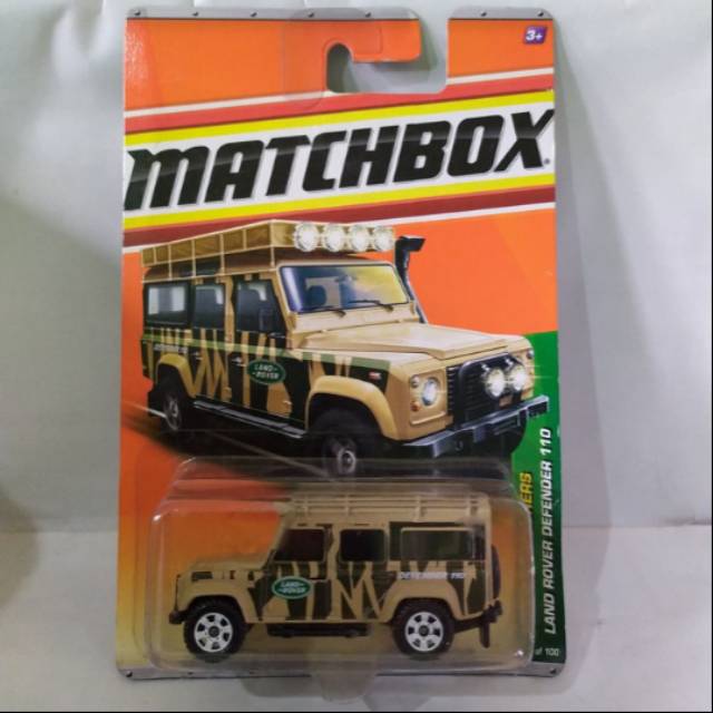 Matchbox Jungle Explorers Land Rover Defender 110