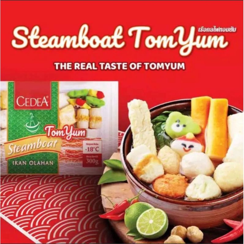 

Cedea Steamboat Dashi sauce & Tomyam + Bumbu