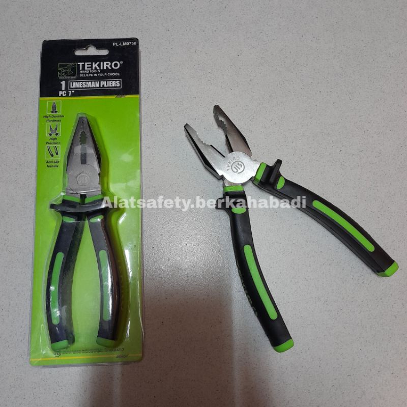 Tang Kombinasi 4.5&quot; 7&quot; 8&quot; Tekiro / Tang kombinasi Tekiro - Linesman Pliers