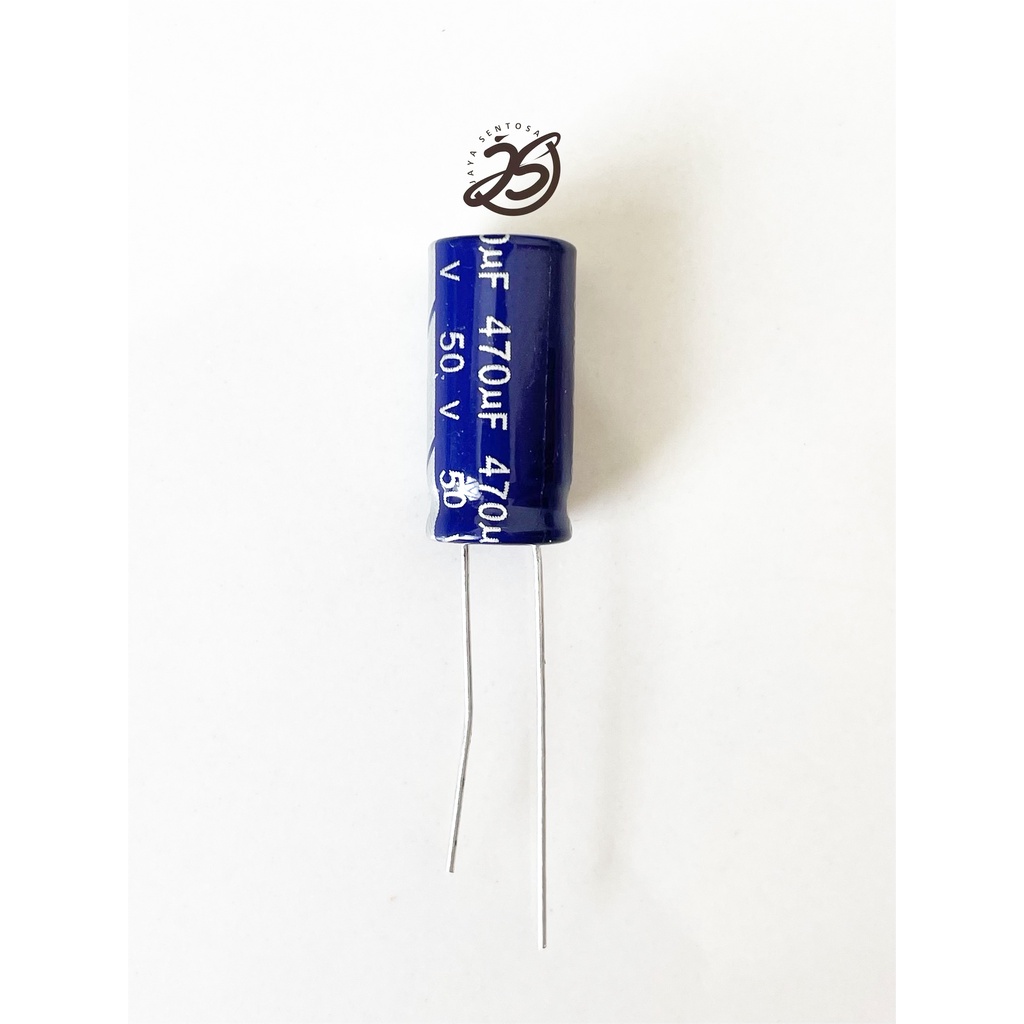 ELCO 470UF 50V (1 BUAH) KAPASITOR CAPACITOR ELCO KAPASITOR ELKO KAPASITOR 470 UF 50 V