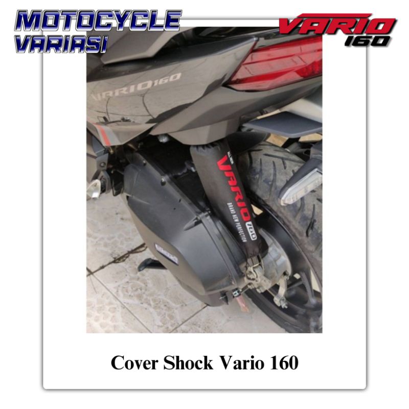 Sarung Pelindung Shockbeker Vario 160 Cover Shockbreaker Vario 160 Bahan Tebal