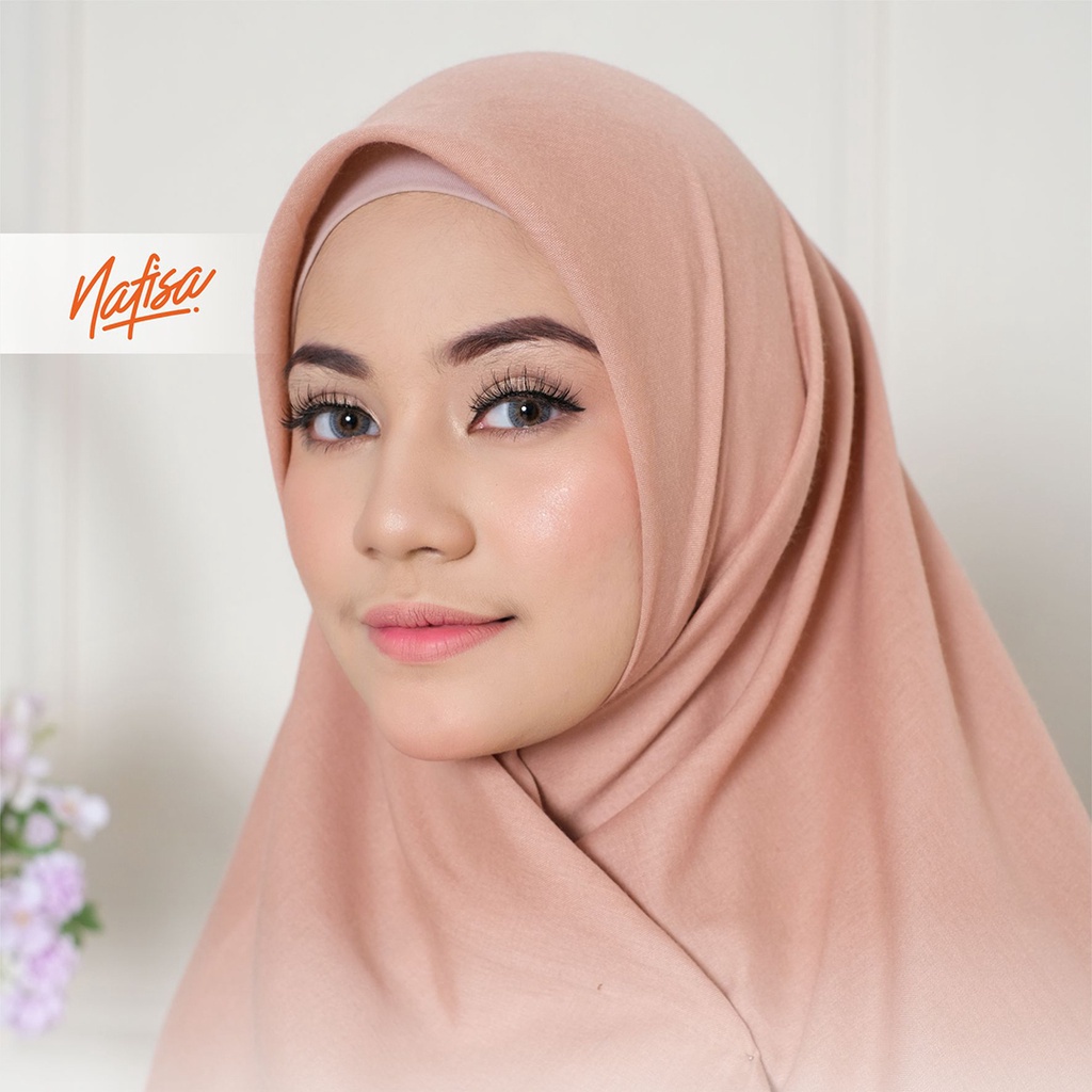 Nafisa kerudung segiempat  Allura Lebar Segiempat Jumbo - Jilbab Segiempat Syar'i Jilbab Segiempat Sekolah Size Lengkap