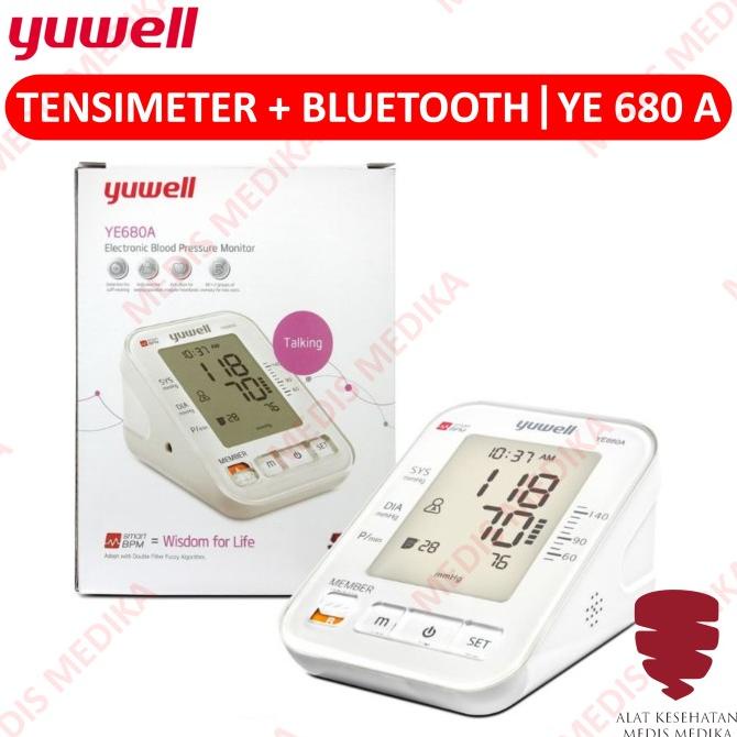 Tensimeter Digital Yuwell YE 680A Alat Ukur Cek Tekanan Darah Tensi MURMER