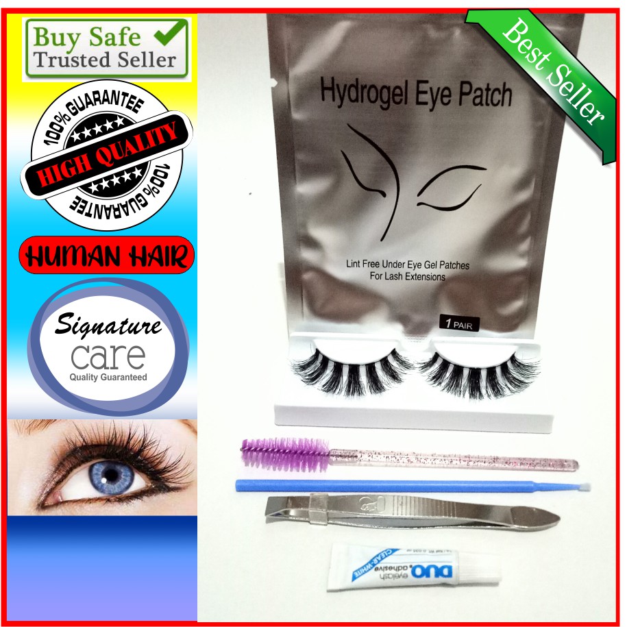 PAKET Bulu mata palsu False Eyelash G11 Natural Lembut 7 in 1