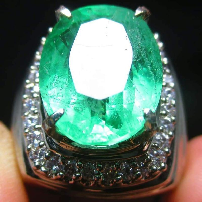 COD CHATAM ASLI ZAMRUD COLOMBIA LUSTER JUMBO