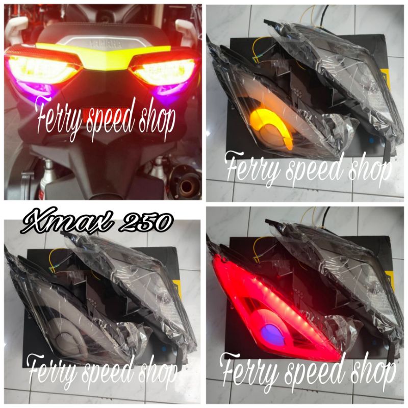 Stop lamp JPA Xmax 250 X max / Lampu stop JPA genesis Xmax 250 - lampu stop belakang led Xmax 250 Xm