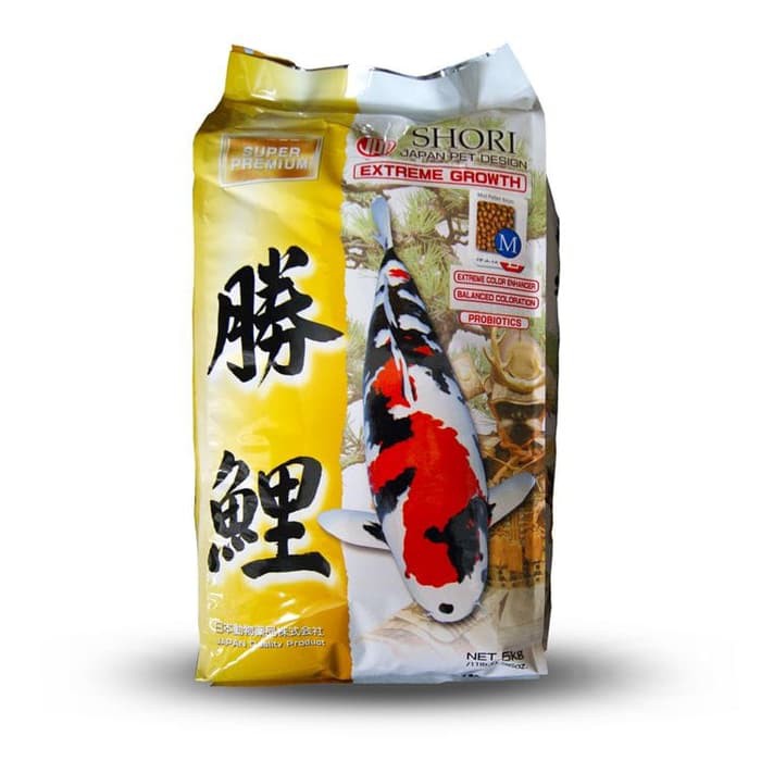 JPD SHORI M 5KG PAKAN KOI IMPORT JEPANG