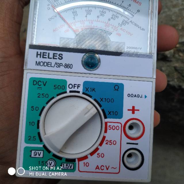 Multitester analog heles avo meter heles sp 860