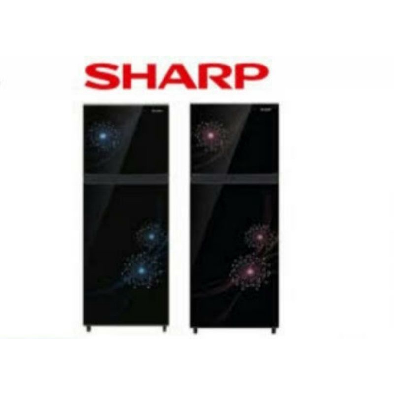 Kulkas Sharp 2 (dua) Pintu Sharp SJ-237MG Shine Series Garansi Resmi Lampung