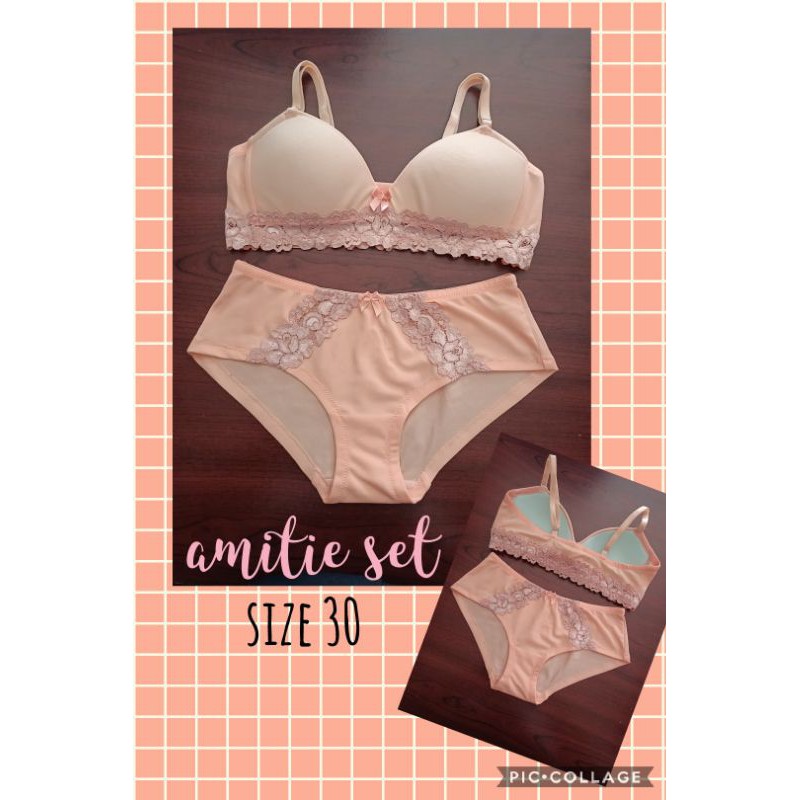 BRA AMITIE SET SIZE 30