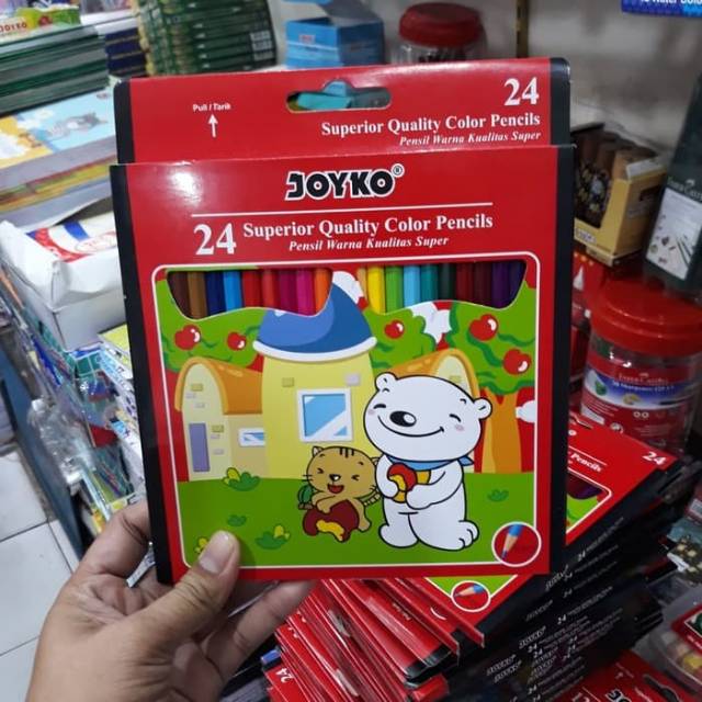 

PENSIL WARNA JOYKO 24 WARNA