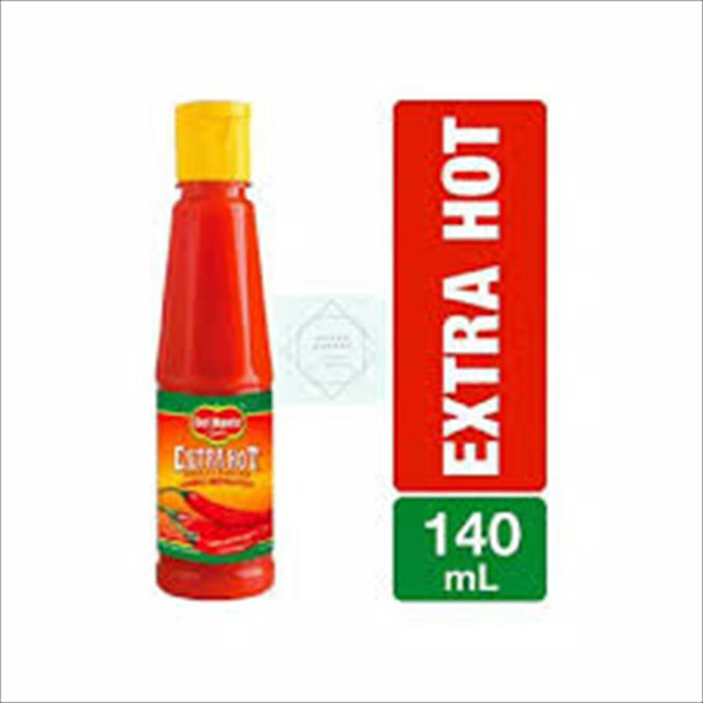 

Delmonte Extra Hot Chilli Sauce 140 Ml Ekstra Pedas