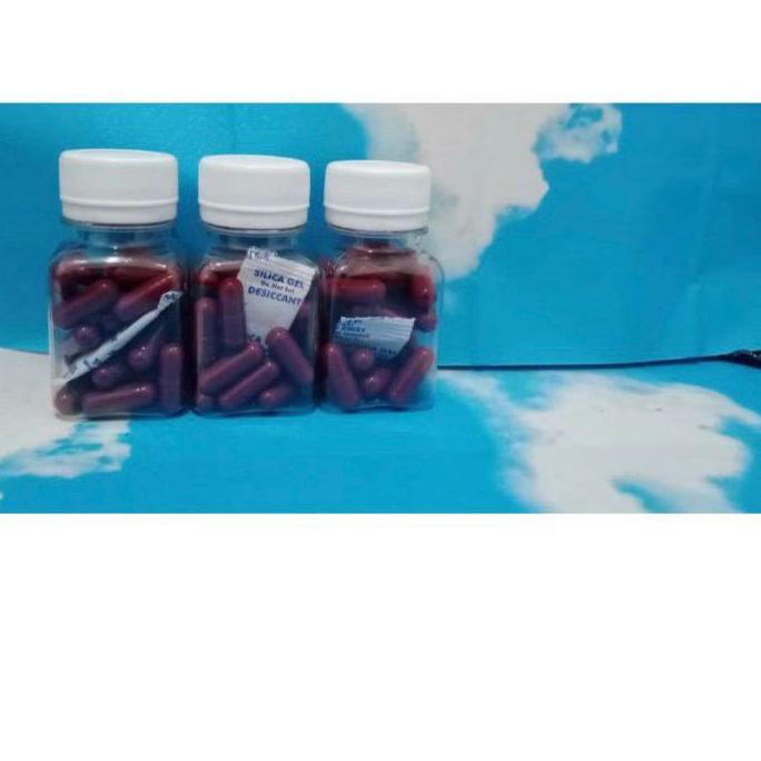 Kapsul Merah Maroon isi 30