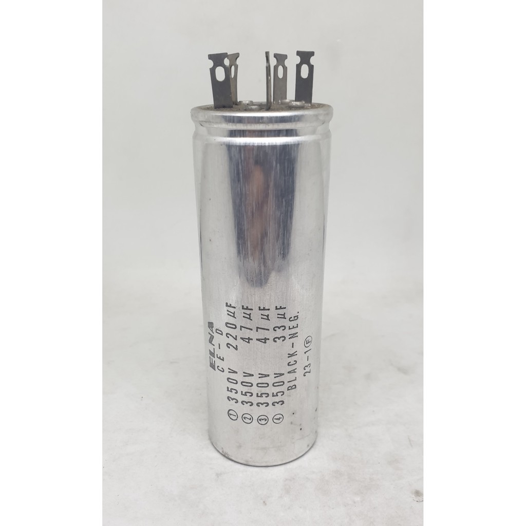 Capacitor Starting 220uf 47uf 47uf 33uf 350v ELNA Original Kapasitor