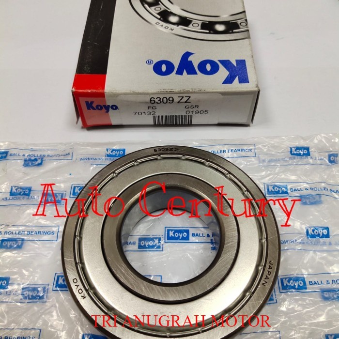 BALL BEARING 6309ZZ 6309 ZZ KOYO
