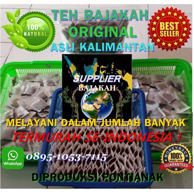 

TEH BAJAKAH ASLI KALIMANTAN MINIMAL ORDER 1000PCS - 10.000 TERMURAH