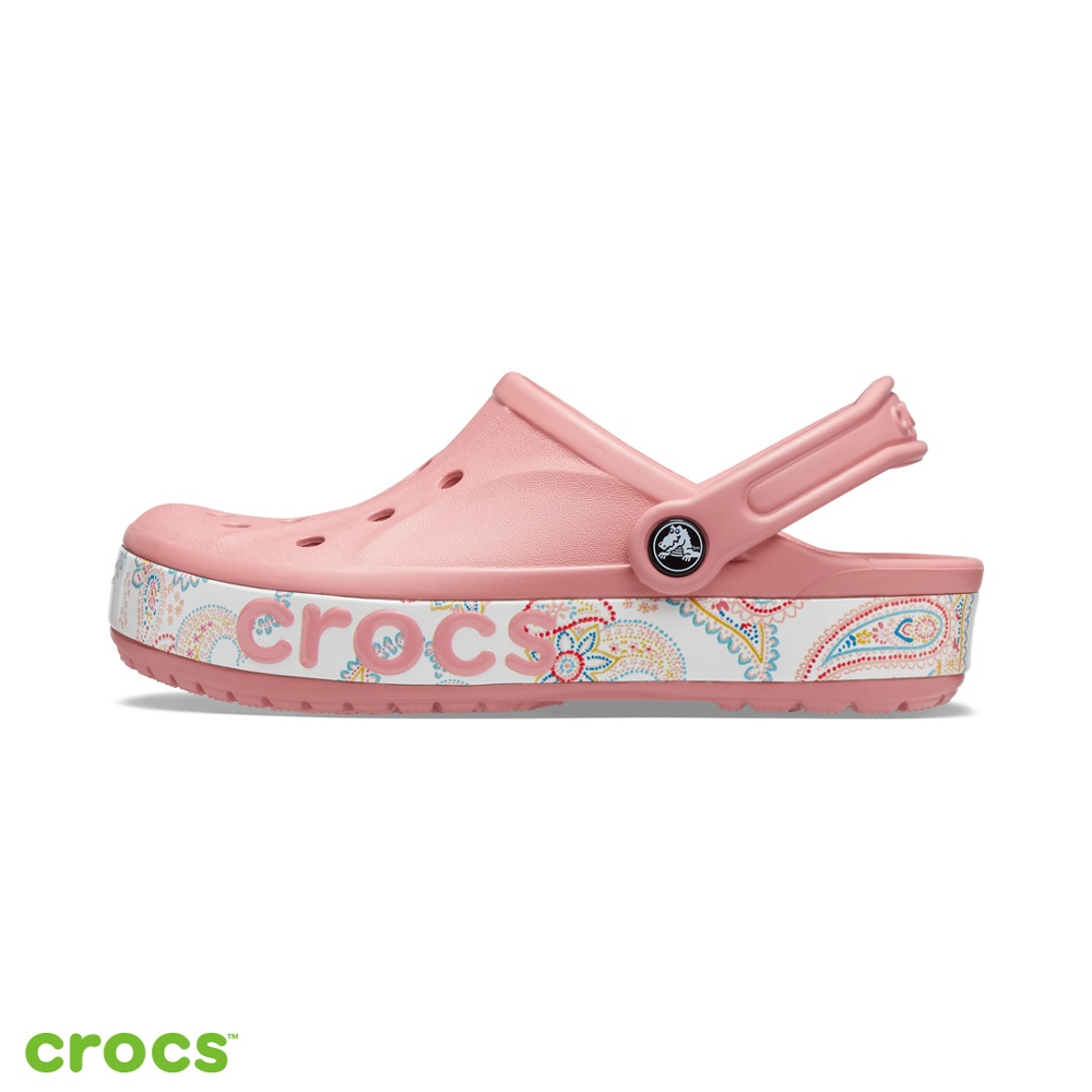 Crocs Baya Graphic / Sandal Unisex / Sandal Pria &amp; Wanita - Pink -206233-682