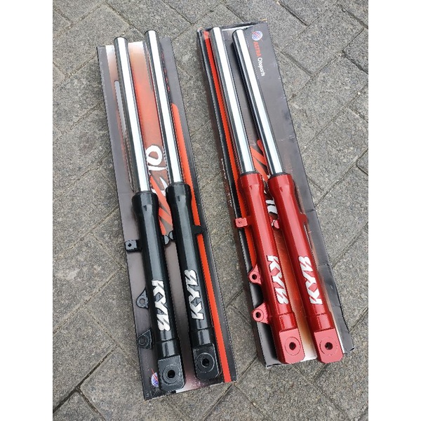 Shock Sok Skok Shockbreaker KYB kayaba zeto depan vixion ninja rr ninja scorpio 33mm