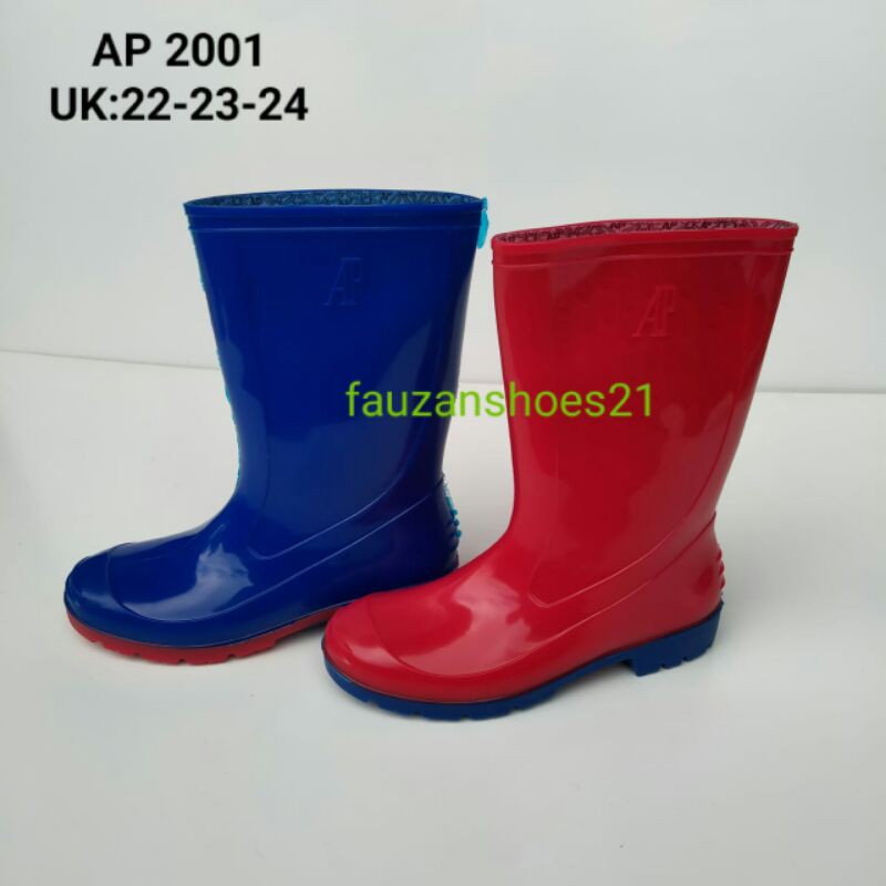 Sepatu Boots Karet Anak Laki-laki/Perempuan Junior AP Boots 2001