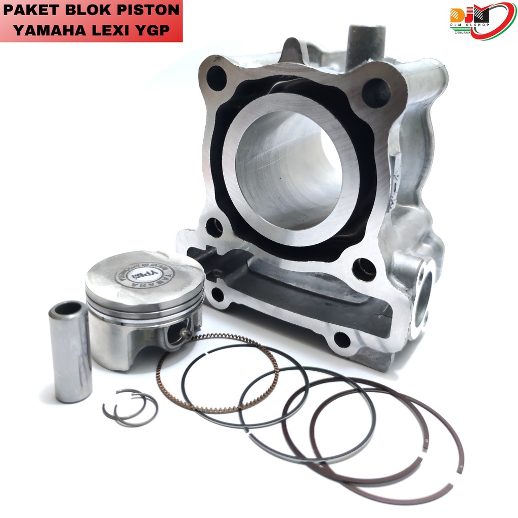 Paket Blok Seher Plus Piston Kit Yamaha LEXI 125 B3F-WB016-00 Original YGP