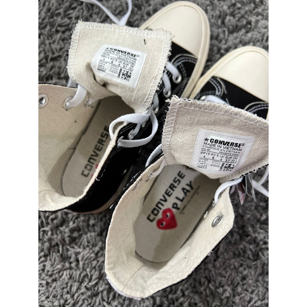 sepatu Conv** x CDG x Vans old