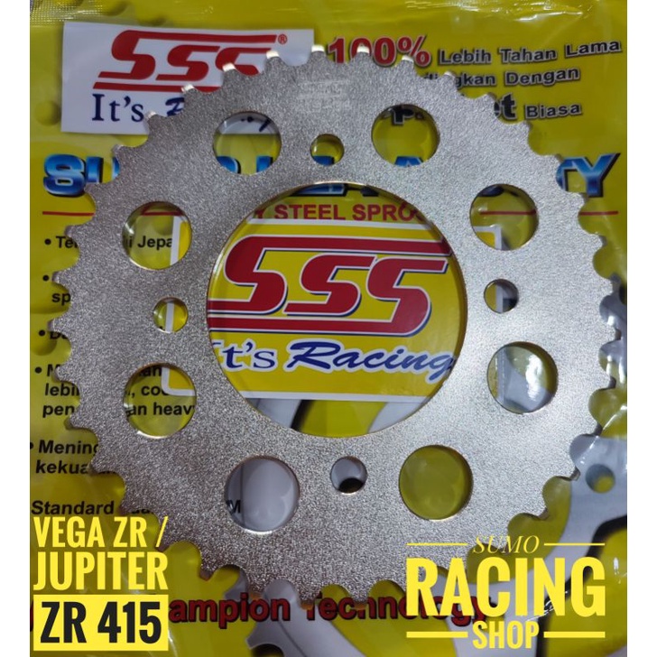 Gear Belakang Sss 415 36 37 38 Vega ZR Jupiter ZR