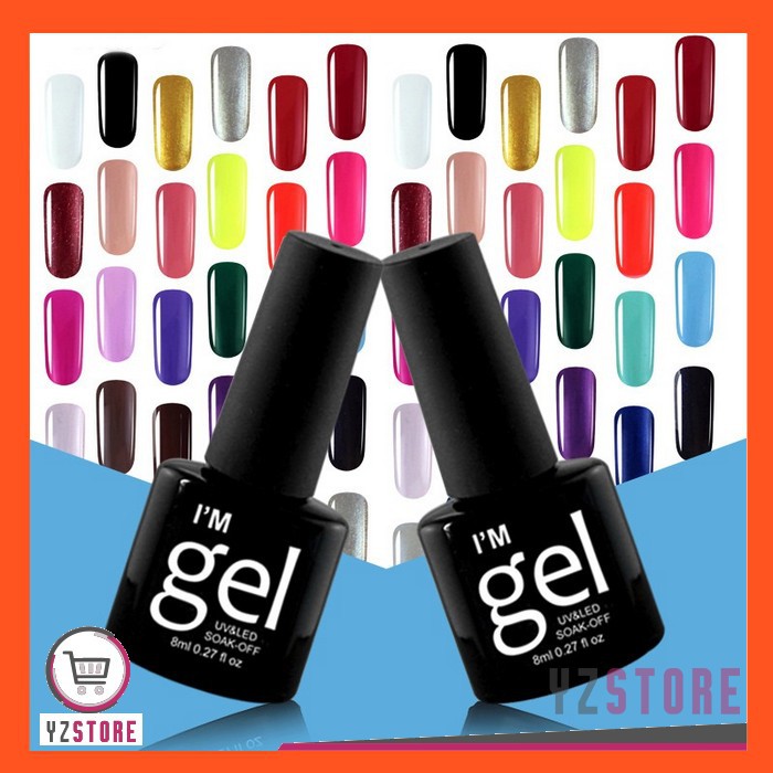 Kutek Gel Nail Polish UV LED 7ml 01-20 YZ85