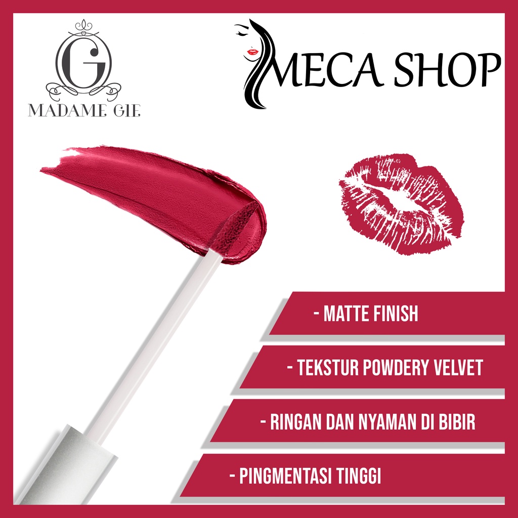 Madame Gie Always On Lip Cream - MakeUp Lip Cream Lipstik